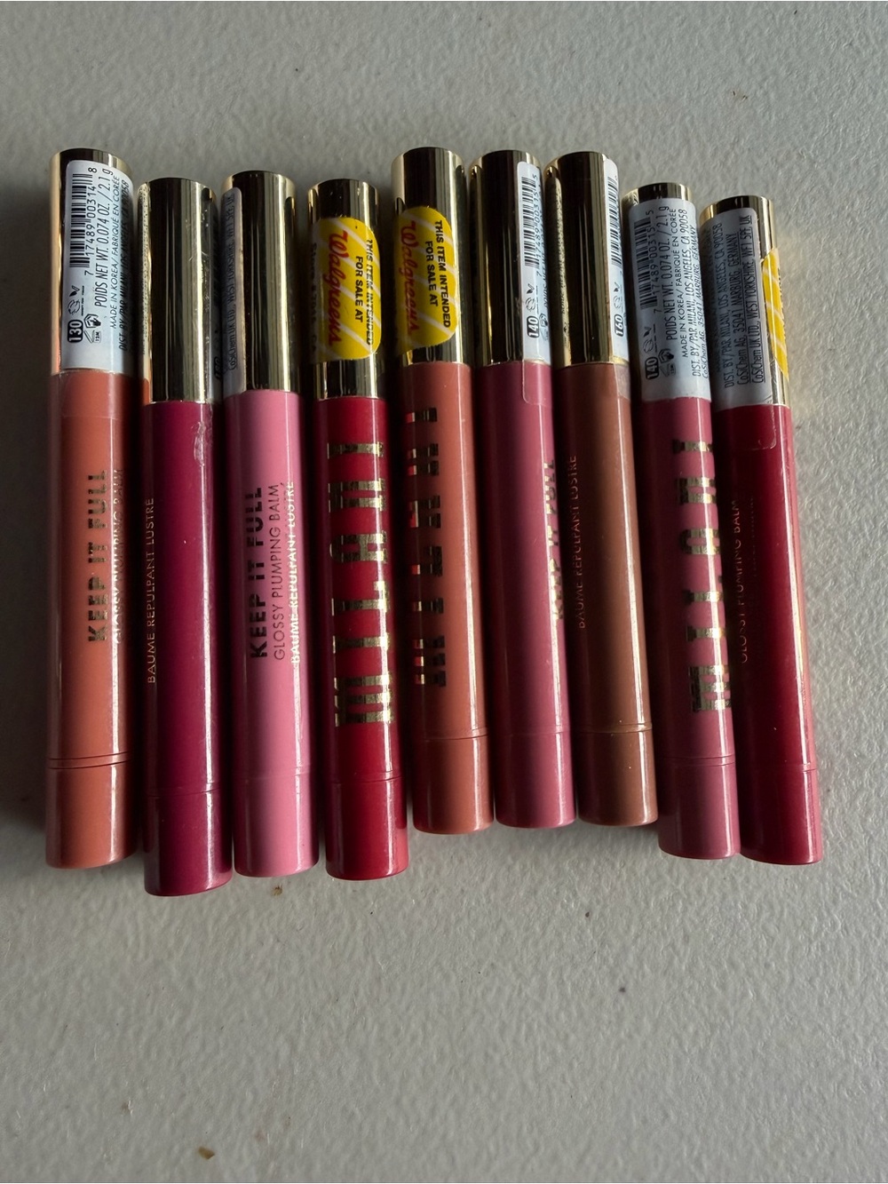 3x Matte Lip Crayon Set - Assorted Pink & Red Shades- choose your lip balm